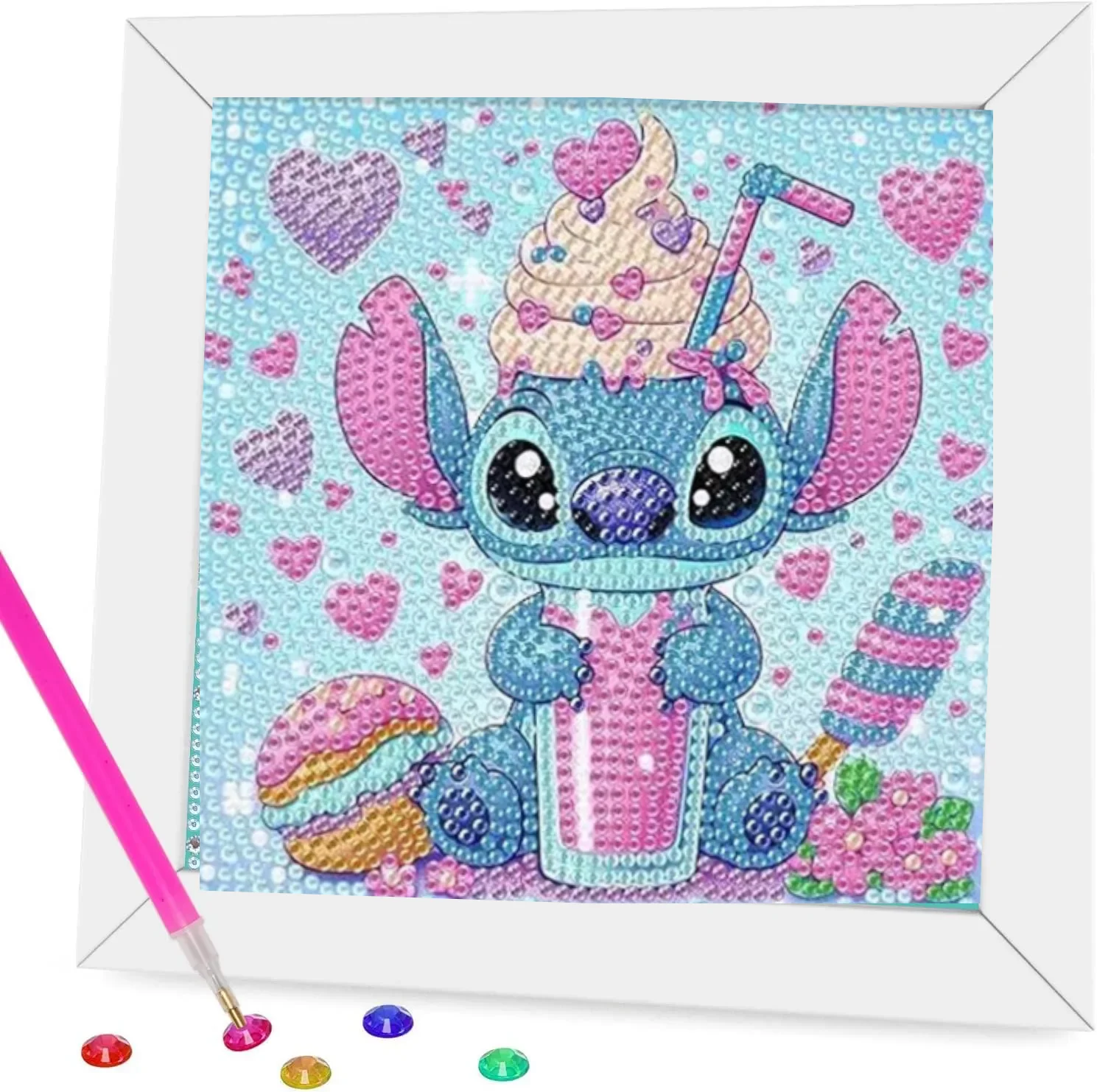 Stitch diamond painting discount